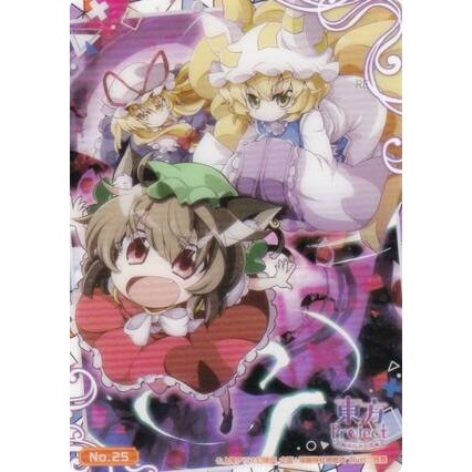《好動漫》武士道 東方Project 東方妖妖夢 第1彈 收集卡 收藏卡 透明卡 No.01~No.28(全種類)-規格圖1