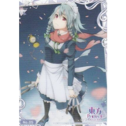 《好動漫》武士道 東方Project 東方妖妖夢 第1彈 收集卡 收藏卡 透明卡 No.01~No.28(全種類)-規格圖1