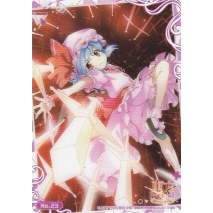 《好動漫》武士道 東方Project 東方紅魔鄉 第1彈 收集卡 收藏卡 透明卡 No.01~No.28(全種類)-規格圖1