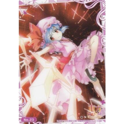 《好動漫》武士道 東方Project 東方紅魔鄉 第1彈 收集卡 收藏卡 透明卡 No.01~No.28(全種類)-規格圖1
