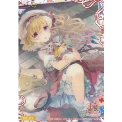 《好動漫》武士道 東方Project 東方紅魔鄉 第1彈 收集卡 收藏卡 透明卡 No.01~No.28(全種類)-規格圖1