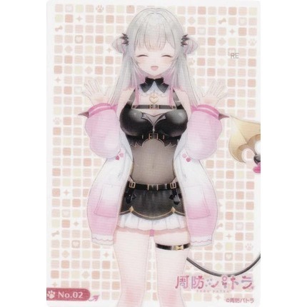 《好動漫》武士道 VTuber 周防帕特拉 第1彈 收集卡 收藏卡 透明卡 No.01~No.28(全種類)-規格圖1