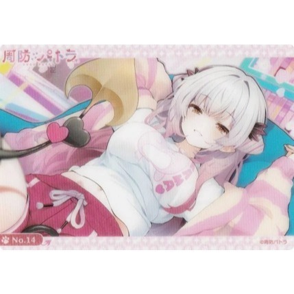 《好動漫》武士道 VTuber 周防帕特拉 第1彈 收集卡 收藏卡 透明卡 No.01~No.28(全種類)-規格圖1