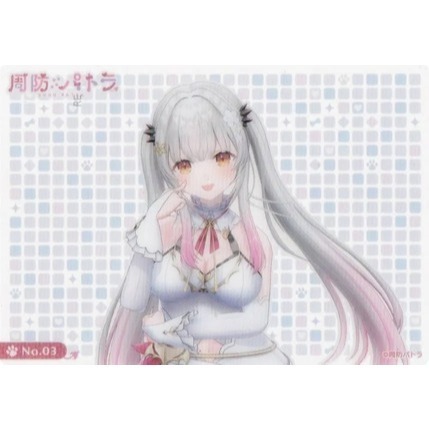 《好動漫》武士道 VTuber 周防帕特拉 第1彈 收集卡 收藏卡 透明卡 No.01~No.28(全種類)-規格圖1