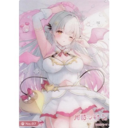 《好動漫》武士道 VTuber 周防帕特拉 第1彈 收集卡 收藏卡 透明卡 No.01~No.28(全種類)-規格圖1