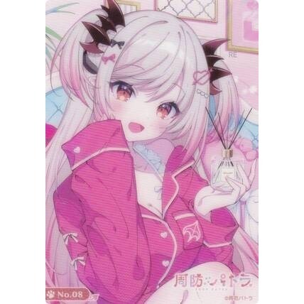 《好動漫》武士道 VTuber 周防帕特拉 第1彈 收集卡 收藏卡 透明卡 No.01~No.28(全種類)-規格圖1