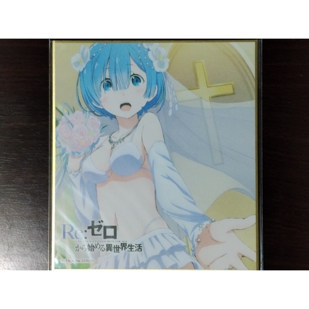 《好動漫》《無損》現貨 日版 LAWSON、SEGA 從零開始的異世界生活 精品色紙 No.01~16(全種類)-規格圖4