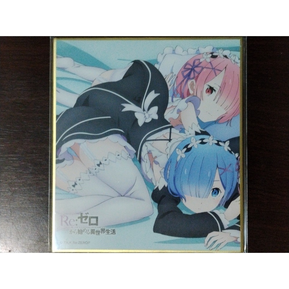 《好動漫》《無損》現貨 日版 LAWSON、SEGA 從零開始的異世界生活 精品色紙 No.01~16(全種類)-規格圖4