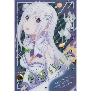 《好動漫》萬代 威化餅 從零開始的異世界生活 收藏卡 特別彈2 金屬質感卡 No.01~No.36(全種類)-規格圖1