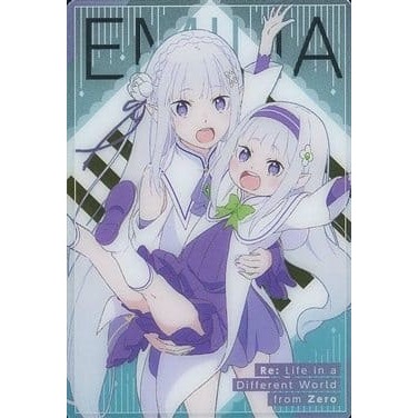 《好動漫》萬代 威化餅 從零開始的異世界生活 收藏卡 特別彈2 金屬質感卡 No.01~No.36(全種類)-規格圖1