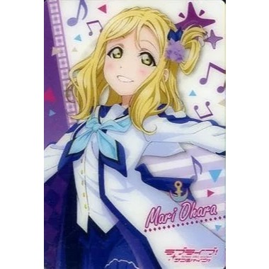 《好動漫》萬代 威化餅 LoveLive 水團 收藏卡 第3彈 金屬質感卡 No.01~No.34(全種類)-規格圖1