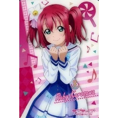 《好動漫》萬代 威化餅 LoveLive 水團 收藏卡 第3彈 金屬質感卡 No.01~No.34(全種類)-規格圖1