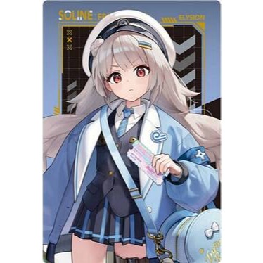 《好動漫》萬代 威化餅 勝利女神：妮姬 NIKKE 收藏卡 第5彈 金屬質感卡 No.01~No.28(全種類)-規格圖1