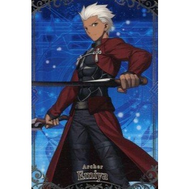 《好動漫》萬代 威化餅 Fate/Grand Order 收藏卡 第1彈 金屬質感卡 N.01~SSR.25(全種類)-規格圖1