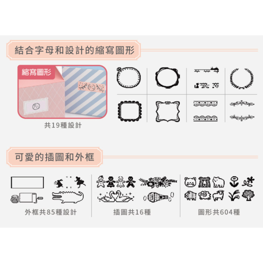 EPSON 原廠公司貨 LW-K420 美妝標籤機 夢幻化妝包 輕巧好攜更好印 非買不可理由 夢幻白造型 贈2捲標籤色帶-細節圖10