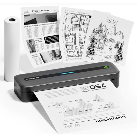 【新品9折】Phomemo M832 熱感隨身印表機 支援5種尺寸53/80/110/A4/Letter  3種紙張模式-細節圖9