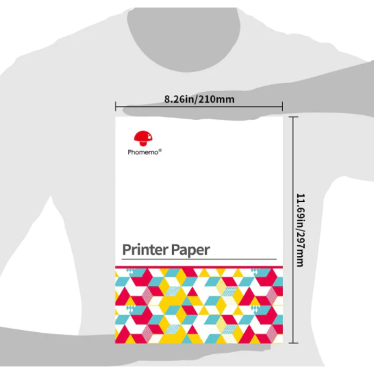 Phomemo 【A4 熱感紙】 8.26＂x11.69＂適用於M832 | 每盒200張-細節圖3