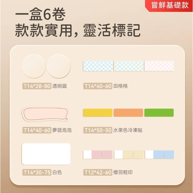 【D110 D11S D101 H1S 精臣標籤機專用】❤套組系列❤ 收納大師套組-細節圖2