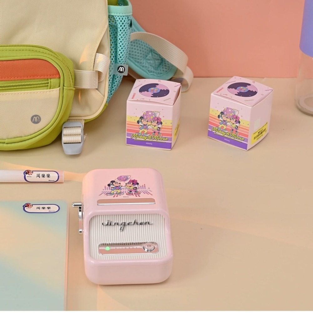 【台灣總代理公司貨】精臣標籤機 B21Pro 迪士尼米奇正版聯名 高清列印 台灣繁體中文專用版 家用標籤紙機 姓名貼-細節圖7