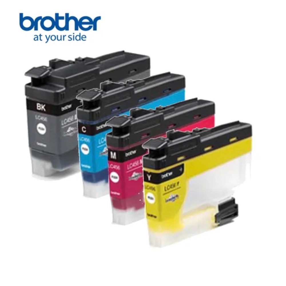 LC456-BK/C/M/Y 原廠1黑3彩墨水匣(適用:MFC-J4340DW/J4540