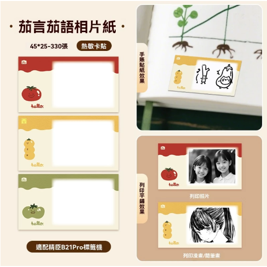 【B21Pro 精臣標籤機專用】❤相片紙系列❤ 全系列相片紙-規格圖8