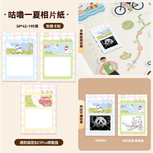 【B21Pro 精臣標籤機專用】❤相片紙系列❤ 全系列相片紙-規格圖8