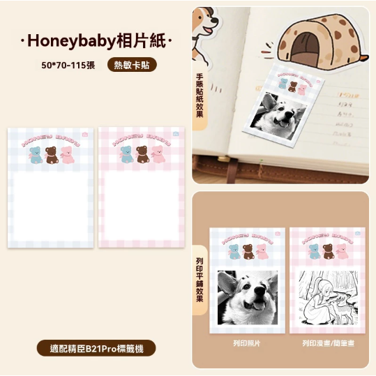 【B21Pro 精臣標籤機專用】❤相片紙系列❤ 全系列相片紙-規格圖8