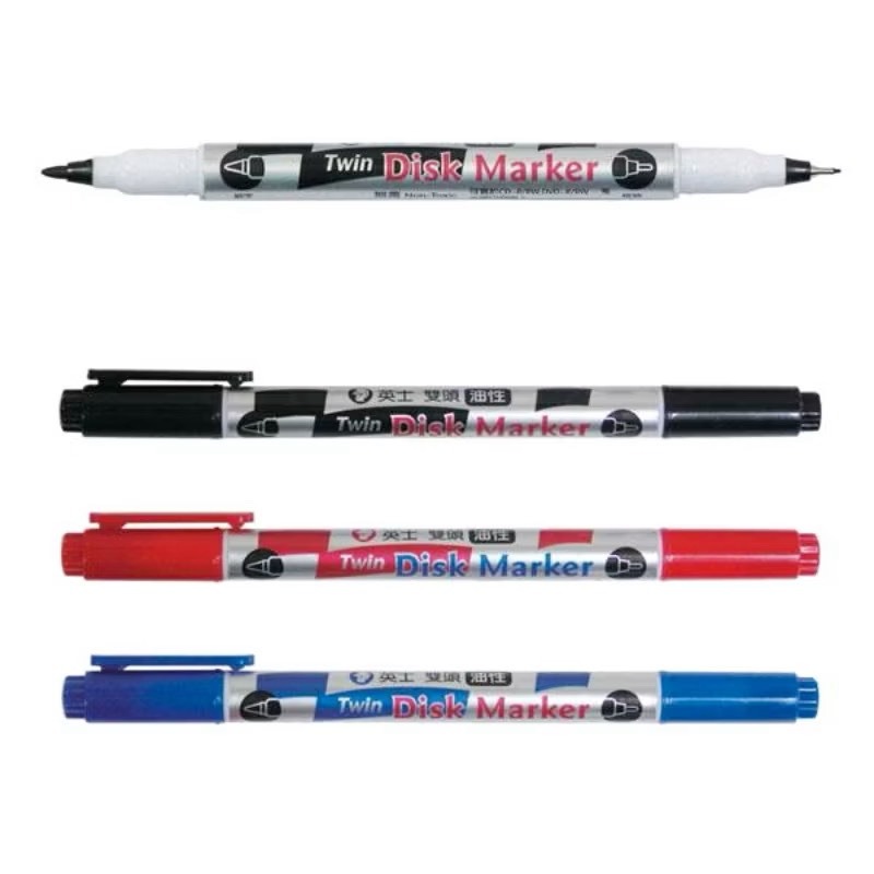 雙頭光碟筆 黑色