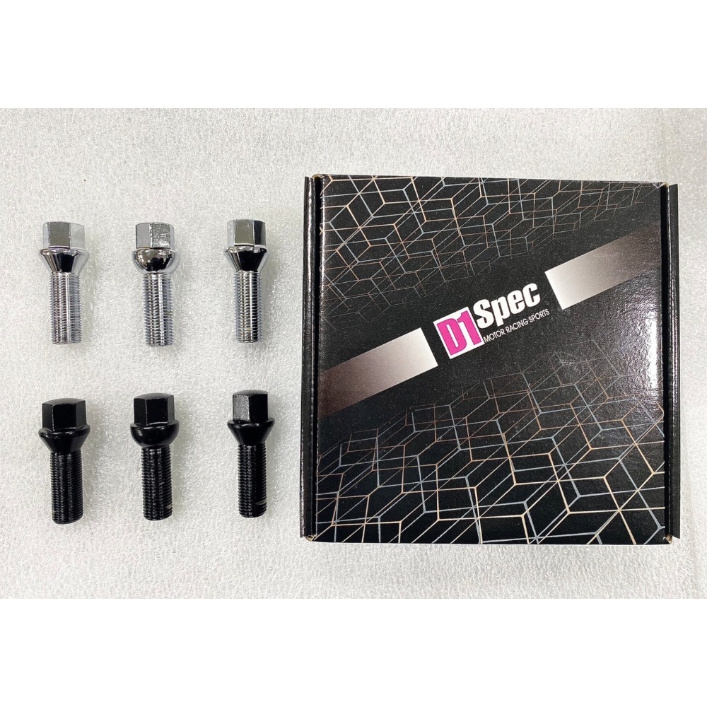 《超速動力》D1 SPEC 鍛造合金鋼歐規鋁圈螺絲(栓)，原廠尺寸，歐系車適用-細節圖3
