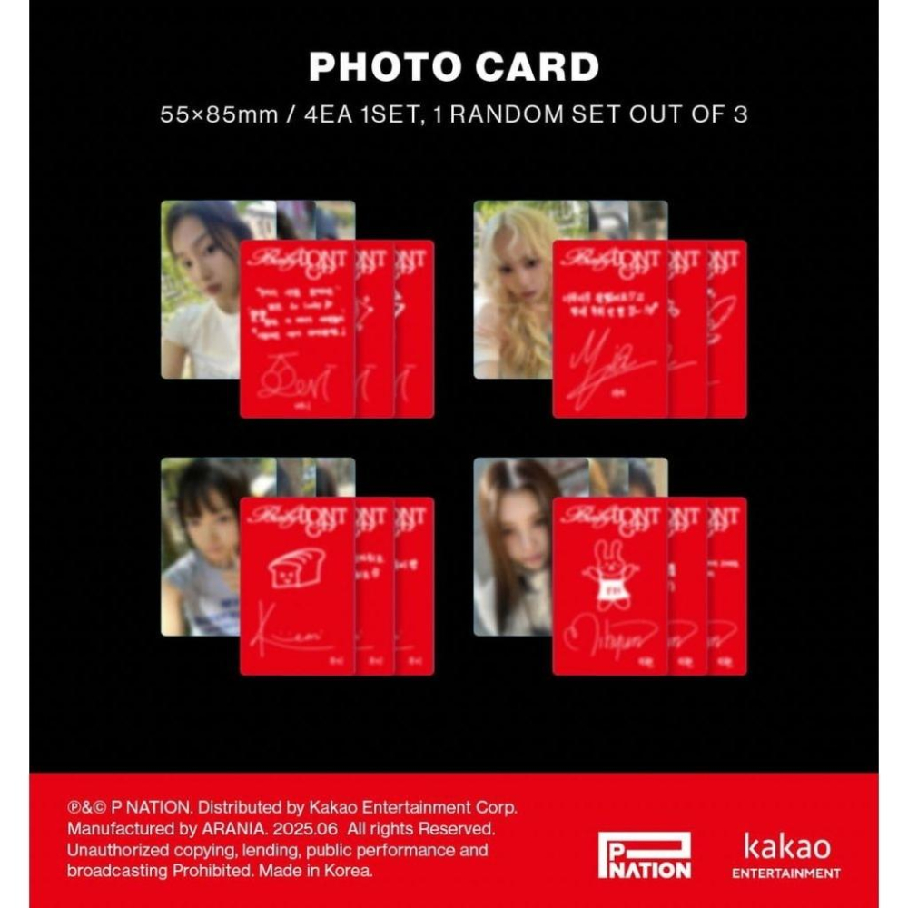 現貨✨ Baby DONT Cry  全新未拆 出道曲 F Girl 寫真書📕 非專輯 BDC-細節圖7