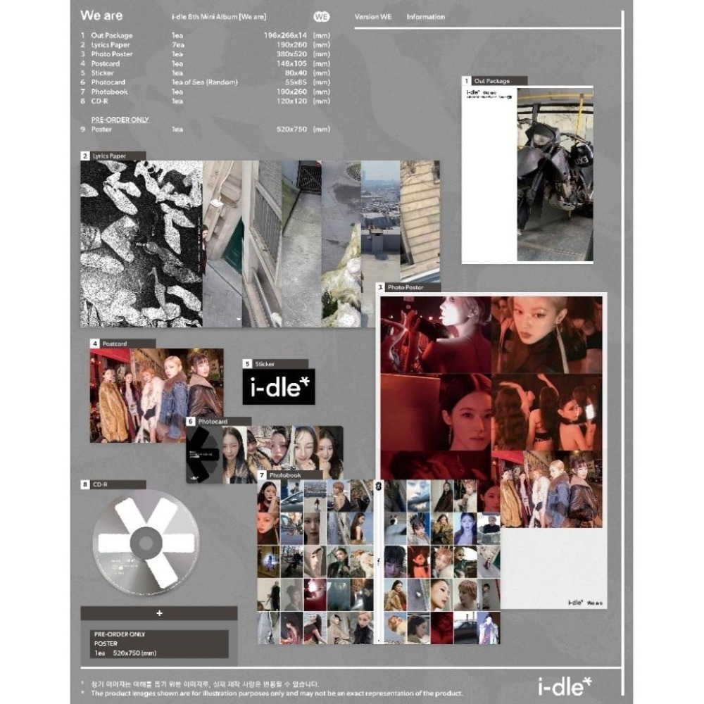 現貨✨ i-dle * We Are 專輯 💿 全新未拆 可指定版本💯  idle (G)I-DLE GIDLE 舒華-細節圖3
