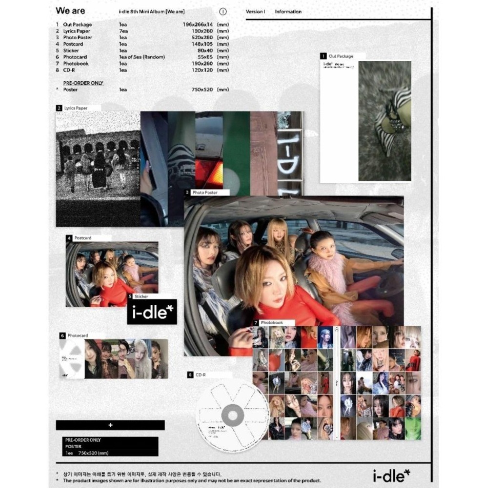 現貨✨ i-dle * We Are 專輯 💿 全新未拆 可指定版本💯  idle (G)I-DLE GIDLE 舒華-細節圖4