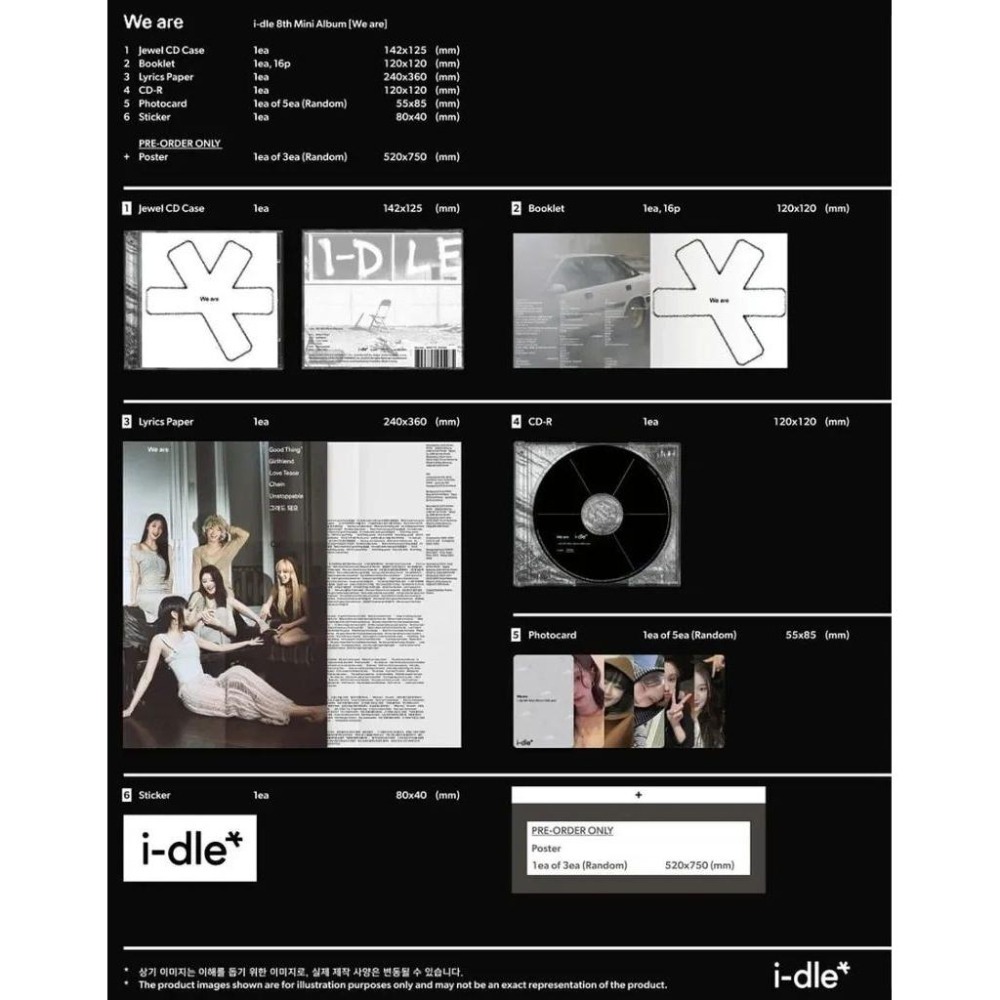 現貨✨ i-dle * We Are 專輯 💿 全新未拆 可指定版本💯  idle (G)I-DLE GIDLE 舒華-細節圖9