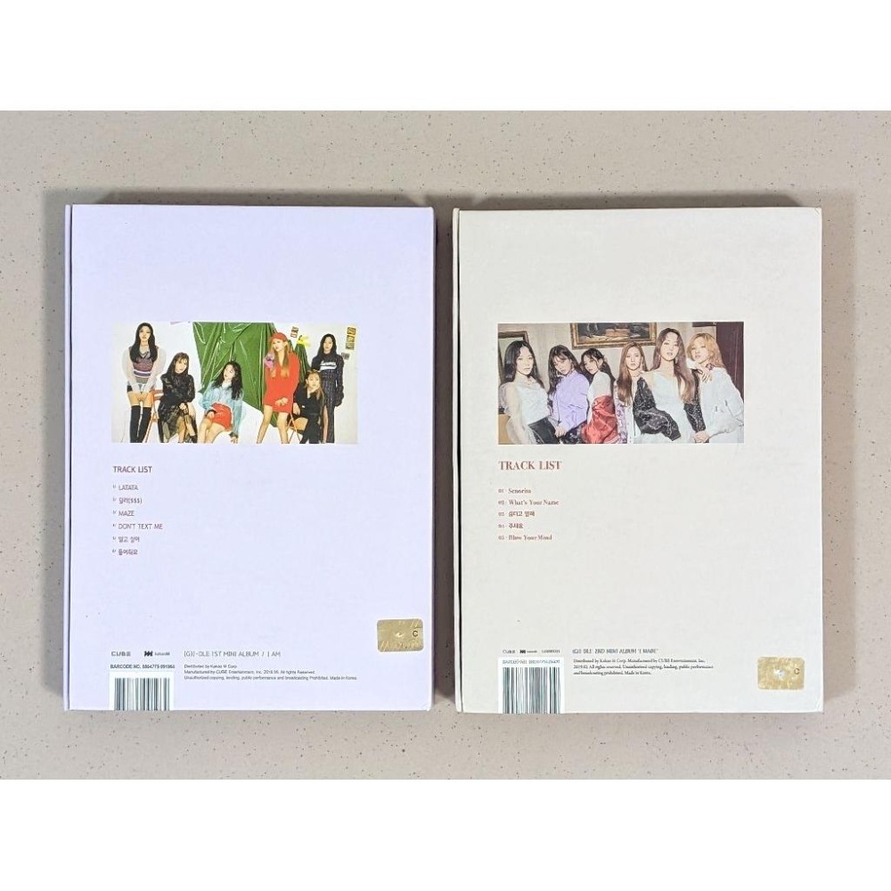 [現貨] (G)I-DLE 🏰絕版出道專輯 I AM + I MADE 初版 金標 LATATA i-dle GIDLE-細節圖2