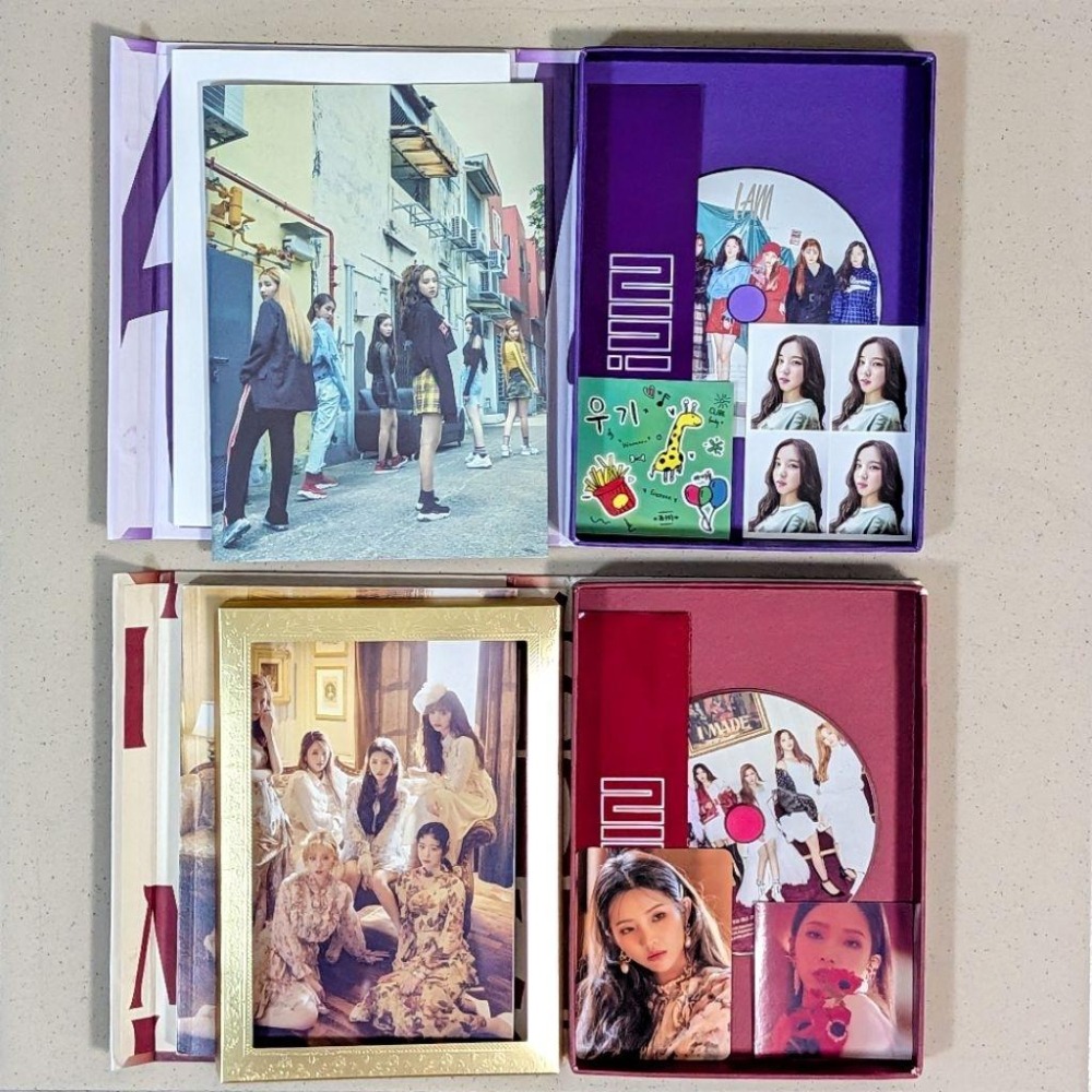 [現貨] (G)I-DLE 🏰絕版出道專輯 I AM + I MADE 初版 金標 LATATA i-dle GIDLE-細節圖3