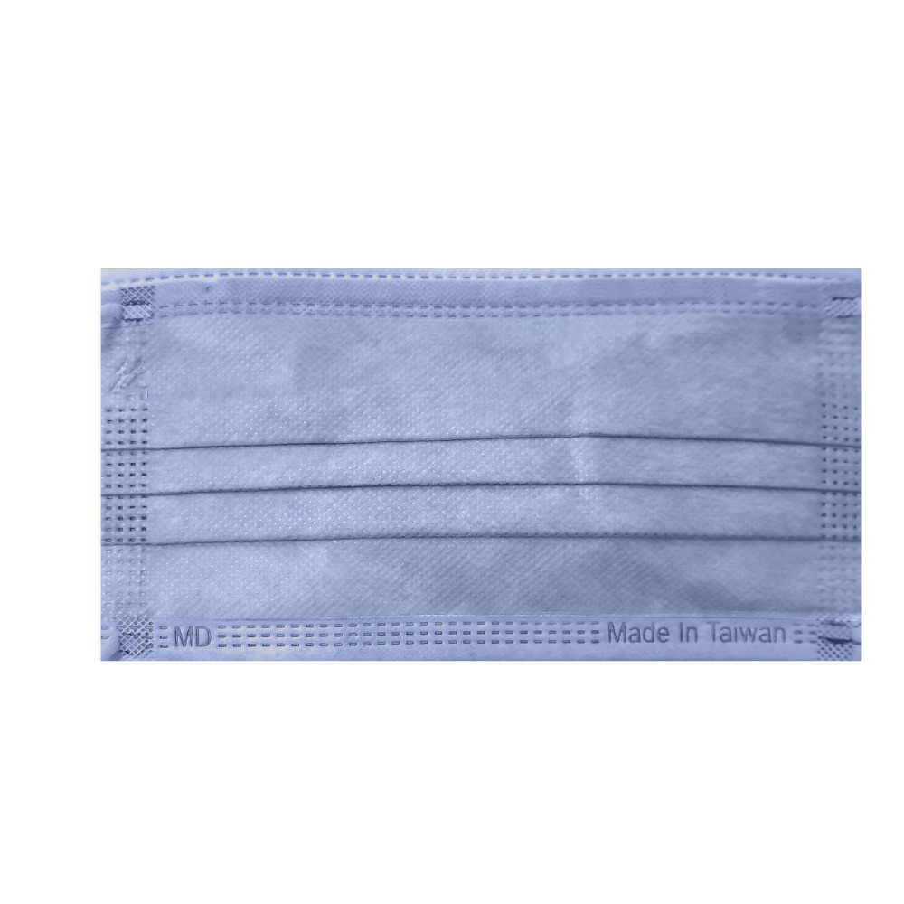 聚泰 聚隆 雙鋼印 成人醫療口罩 (小飛象藍) 50入/盒 (台灣製造 CNS14774) 專品藥局【2020393】-細節圖2