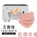 艾爾絲 成人醫療口罩 顏色任選 30片/盒 (台灣製造 CNS14774) 專品藥局-規格圖3