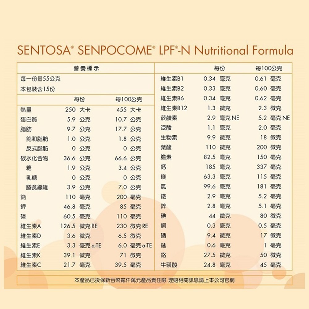 三多 SENTOSA 勝補康LPF-N營養配方 825g/罐 ( 原三多低蛋白配方 奶素) 專品藥局【2012830】-細節圖6