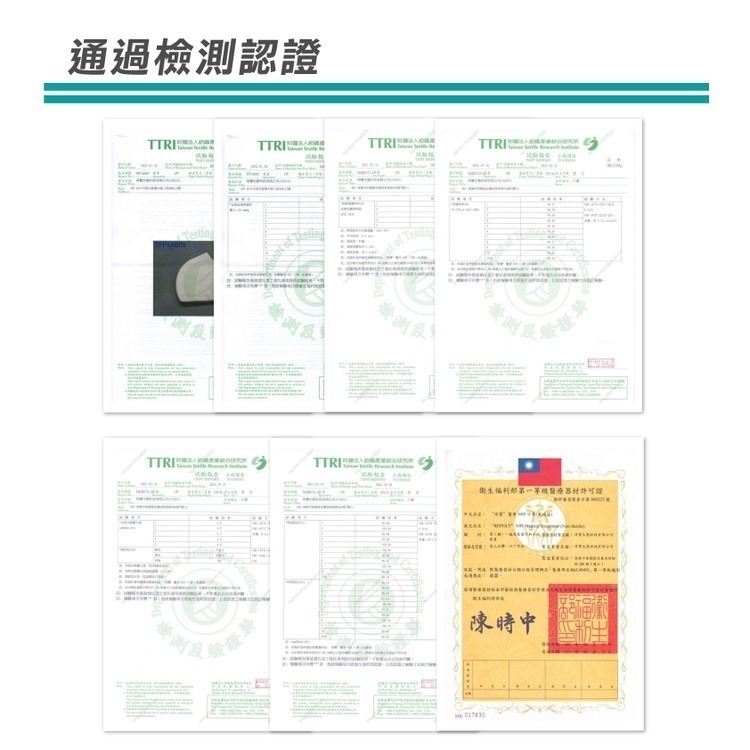 得寶 醫用N95成人立體口罩 (白色/藍色/綠色/黑色) 50入/盒 (台灣製造 CNS14774) 專品藥局-細節圖2