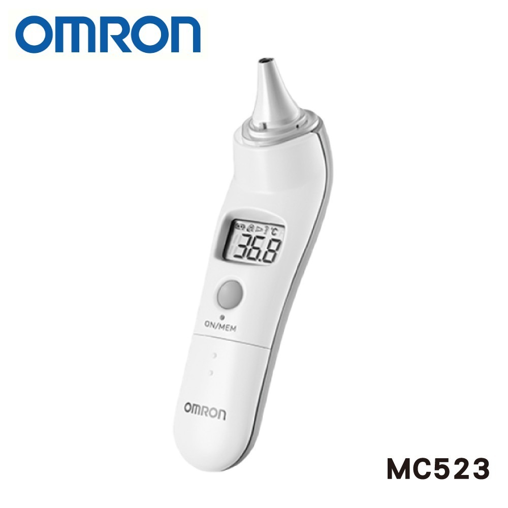 OMRON 歐姆龍 紅外線耳溫槍 MC523 (3年保固 防疫必備) 專品藥局【2000694】-細節圖2