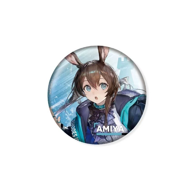 白阿尼現貨｜正版｜明日方舟 阿米婭 時遇迴響系列徽章｜明日方舟徽章 阿米婭徽章 阿米婭吧唧 阿米婭周邊 明日方舟周邊-細節圖3