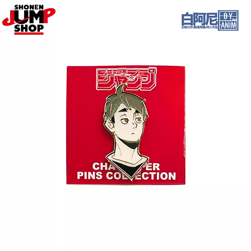 白阿尼｜jumpshop｜排球少年 金屬胸章徽章｜日向 影山 孤爪研磨 黑尾 夜久 宮侑 宮治 木兔 赤葦 徽章 吧唧-規格圖10