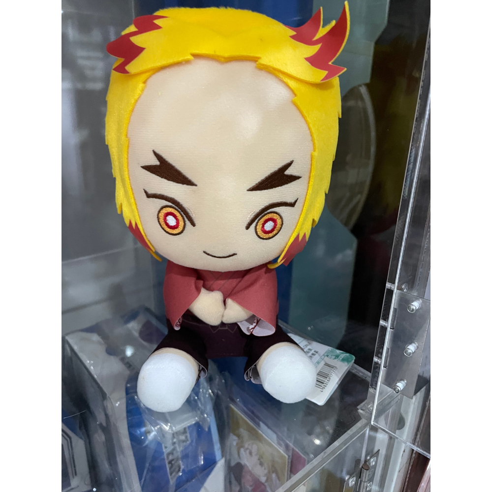 白阿尼動漫｜代理版｜ 景品 鬼滅之刃娃娃 ｜20cm｜煉獄杏壽郎 幼年娃娃｜年幼煉獄杏壽郎娃娃 炎柱 大哥 鬼滅之刃娃偶-細節圖2