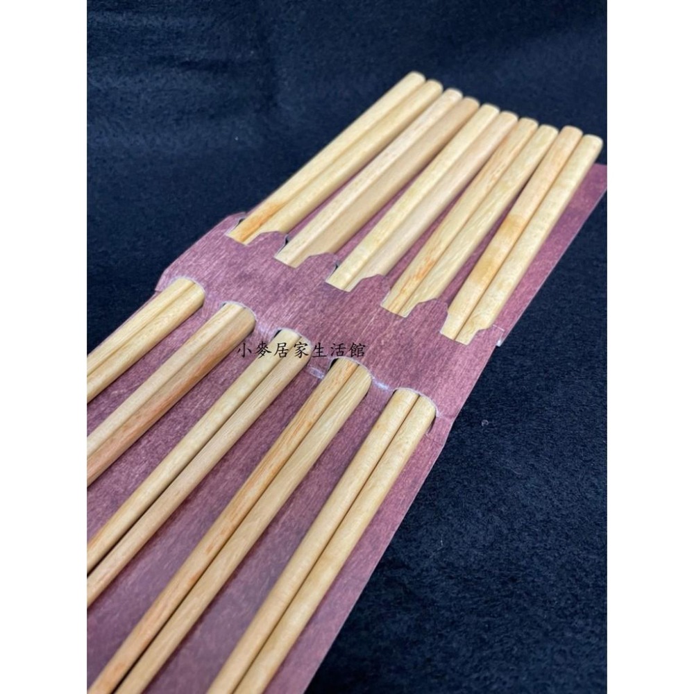 品木屋 金檀原木筷 K3685-5 木筷 筷子 金檀原木筷 原木餐具 木頭筷 五入 環保餐具 防疫餐具-細節圖3