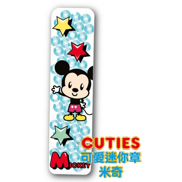 【姊妹貓印貼】迪士尼 CUTIESS 光敏防水卡通會計連續章 迷你章 護理師章 姓名章-細節圖6