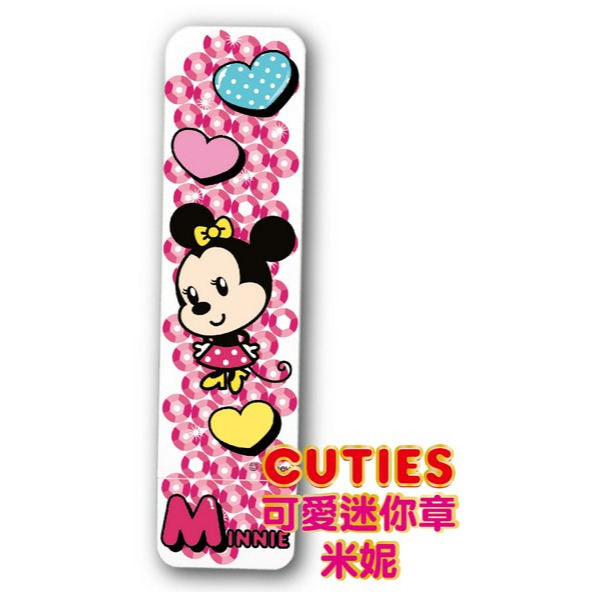 【姊妹貓印貼】迪士尼 CUTIESS 光敏防水卡通會計連續章 迷你章 護理師章 姓名章-細節圖7