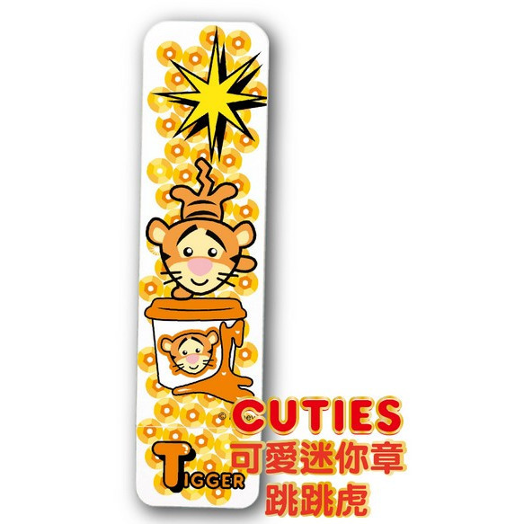 【姊妹貓印貼】迪士尼 CUTIESS 光敏防水卡通會計連續章 迷你章 護理師章 姓名章-細節圖9