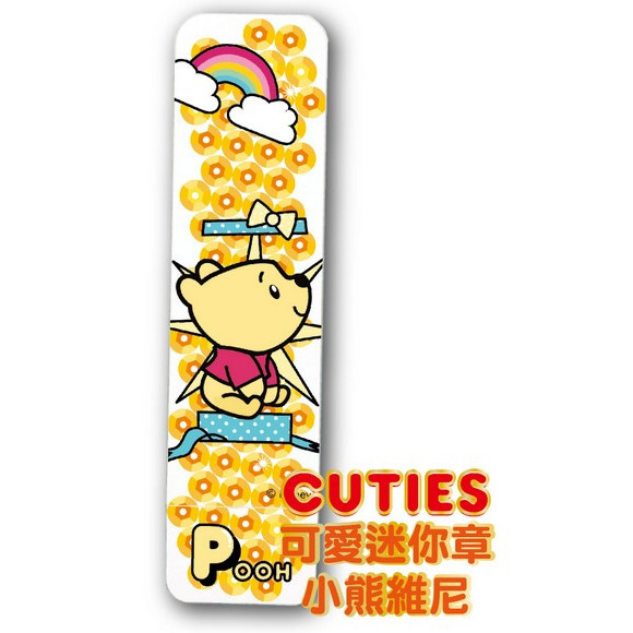 【姊妹貓印貼】迪士尼 CUTIESS 光敏防水卡通會計連續章 迷你章 護理師章 姓名章-細節圖11