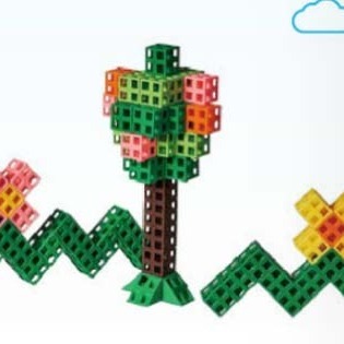 USL10色2公分連接方塊 (100PCS)  教具 USL 現貨-細節圖2