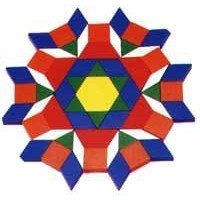 實心六形六色板 -250pcs 或 空心六形六色板 -250pcs 塑膠製 教具 USL 遊思樂  六形六色板 現貨-細節圖2